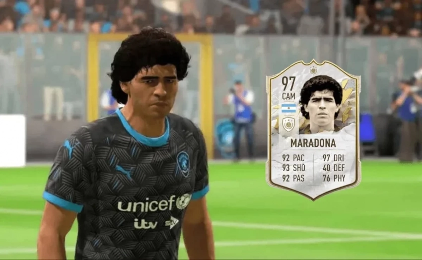 Спор улажен: футболист Диего Марадона вернётся в EA Sports FC 25