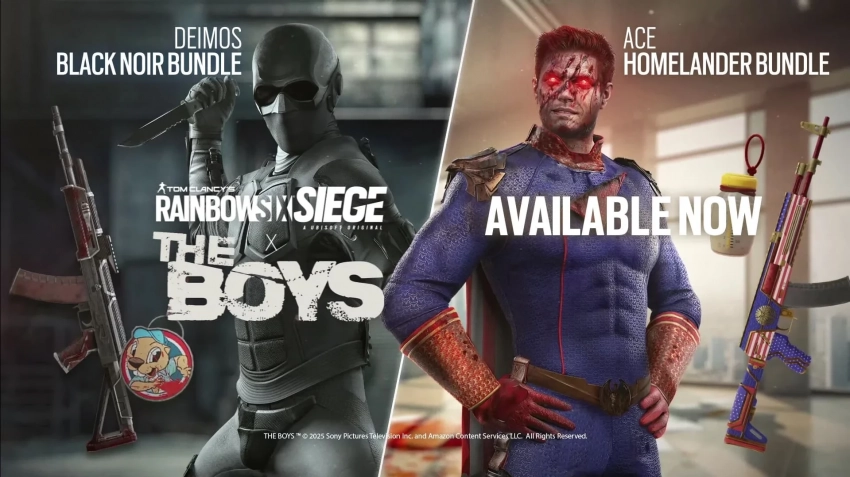 Хоумлендер и Чёрный Нуар «прибыли» в Rainbow Six Siege