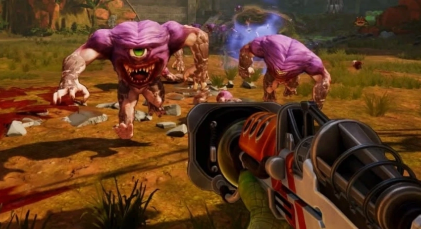 Трейлер Serious Sam: Shatterverse мог утечь в сеть до анонса — это мультяшный кооп-шутер